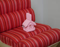 Baby Pink Soft Sculpture House Clock